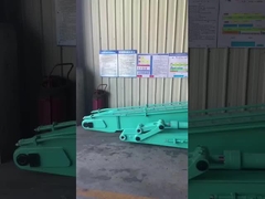 Ekskavatör uzun menzilli SK210 için kova ile 18 metrelik bir dal ve kol