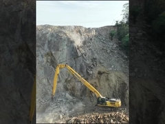CAT336 EC480 SY500 Ekskavatör Yüksek Erişim Yıkım Bom Kolu Çalışması