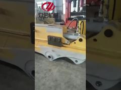 Ekskavatör teleskopik kayar kol düzenleme testi