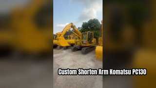 Komatsu PC130 için kolu kısaltın